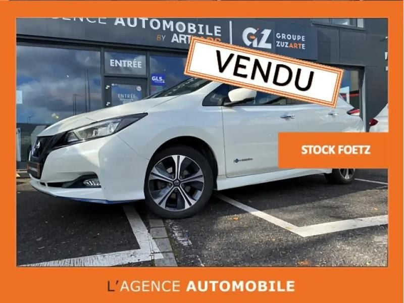 Blanc Occasion 2019 Nissan Leaf N-Connecta Citadine | 12 900 € - Image 1/4