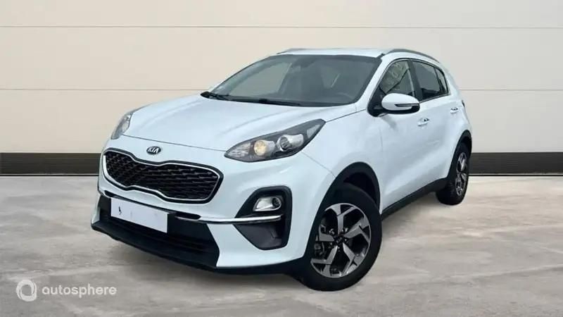 Blanc Utilisé 2020 Kia Sportage Active SUV | 16 799 € (Prix juste) - Image 1/4