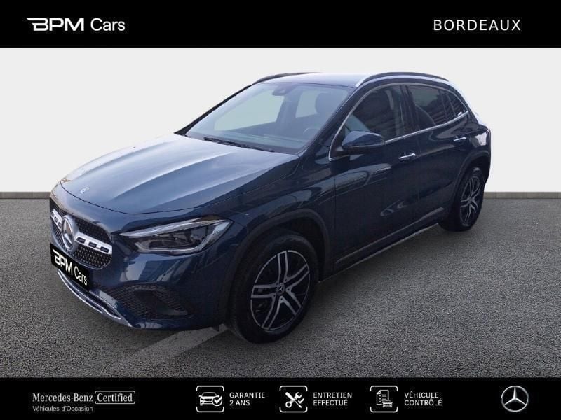 Bleu Utilisé 2022 Mercedes GLA200 Progressive SUV | 36 990 € (Prix juste) - Image 1/3
