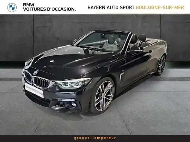 Saphirschwarz mã©tallisã© Occasion 2020 BMW 420 M Sport Cabriolet | 29 990 € (Bon prix) - Image 1/4
