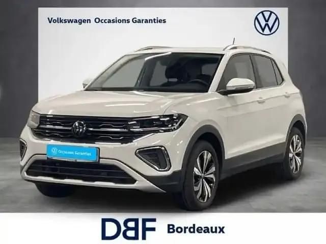 Blanc Occasion 2025 VW T-Cross Style SUV | 26 999 € (Prix assez cher) - Image 1/4