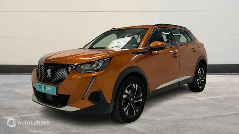 Orange Utilisé 2020 Peugeot 2008 Allure SUV | 13 799 € (Prix juste) - Image 1/4