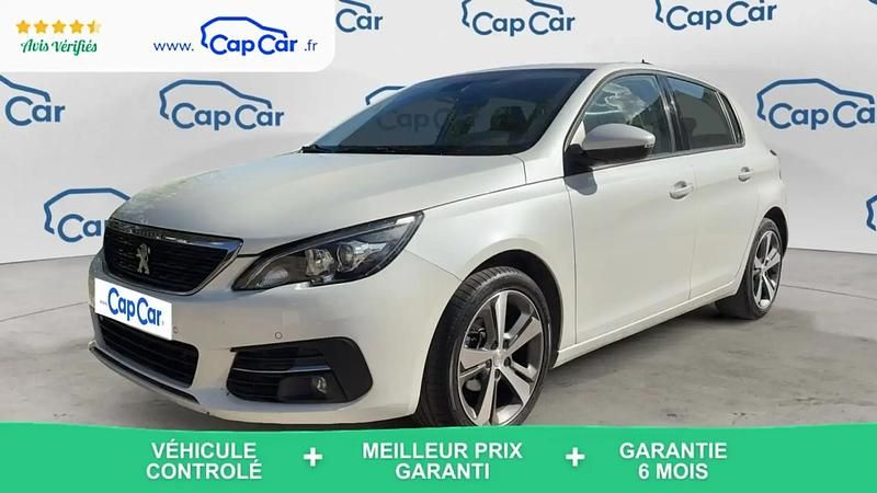 Blanc Utilisé 2020 Peugeot 308 Active Berline | 9 990 € (Super prix) - Image 1/4