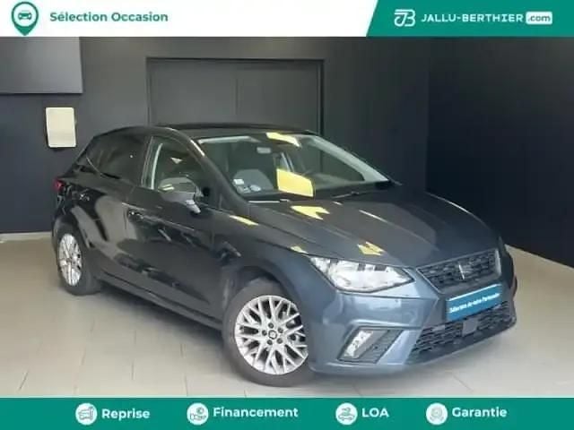 Gris magnétique métal Utilisé 2021 Seat Ibiza Berline | 14 780 € (Bon prix) - Image 1/4