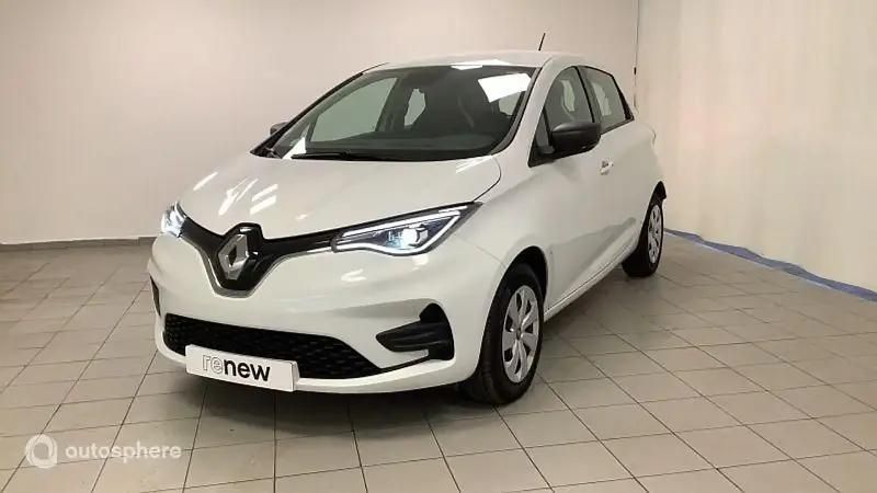 Blanc Utilisé 2020 Renault Zoe Life Citadine | 9 499 € (Super prix) - Image 1/4