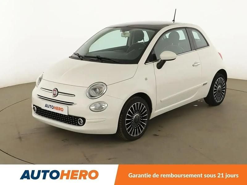 Blanc Occasion 2018 Fiat 500 Lounge Citadine | 9 490 € (Super prix) - Image 1/2