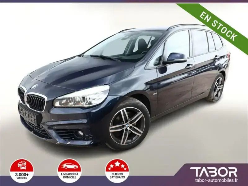 Bleu Utilisé 2018 BMW 218 Gran Tourer Sport Line Monospace | 16 688 € - Image 1/4