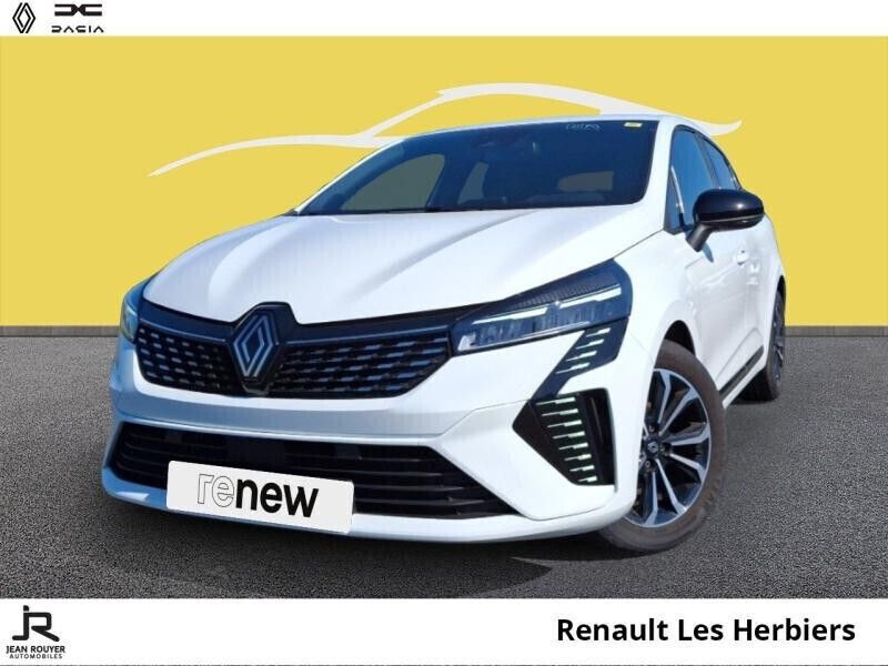 Blanc Utilisé 2023 Renault Clio V Techno Berline | 17 980 € (Prix juste) - Image 1/4