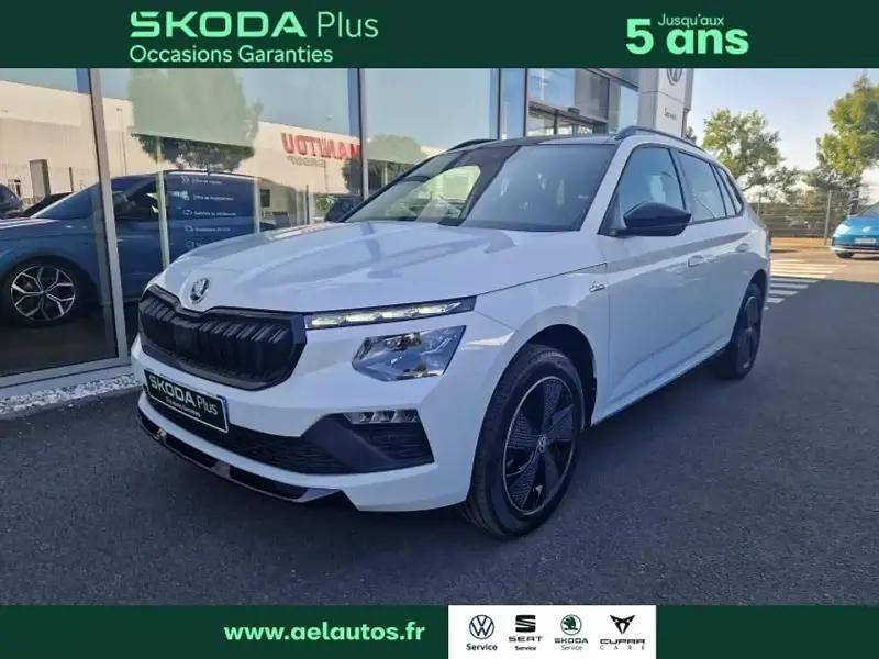 Blanc Utilisé 2024 Skoda Kamiq Monte Carlo SUV | 27 880 € (Prix juste) - Image 1/4