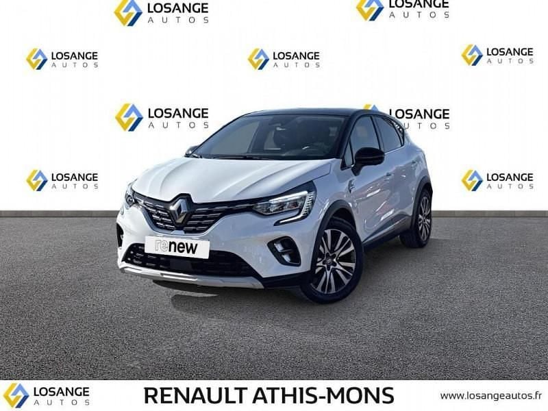 Blanc Utilisé 2022 Renault Captur Iconic SUV | 23 990 € (Prix cher) - Image 1/4