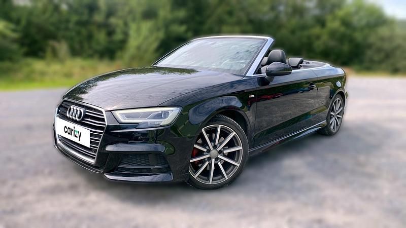 Noir Utilisé 2017 Audi A3 Cabriolet Sport Cabriolet | 18 390 € - Image 1/4