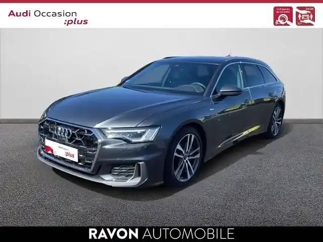 Daytona gray pearl effect Occasion 2024 Audi A6 S-Line Break | 49 990 € (Super prix) - Image 1/4