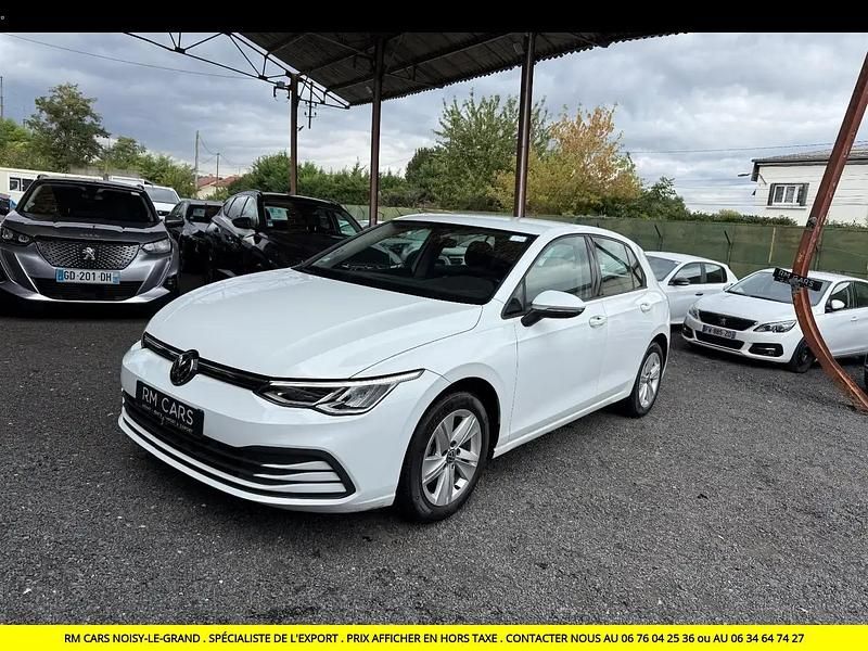 Blanc Occasion 2021 VW Golf VIII Business | 14 590 € (Prix juste) - Image 1/4