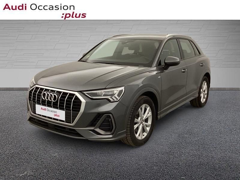 Gris daytona Utilisé 2019 Audi Q3 S-Line SUV | 27 531 € (Prix juste) - Image 1/4