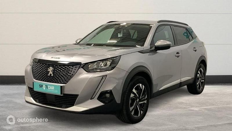 Gris Utilisé 2021 Peugeot 2008 Allure SUV | 16 999 € (Prix juste) - Image 1/4