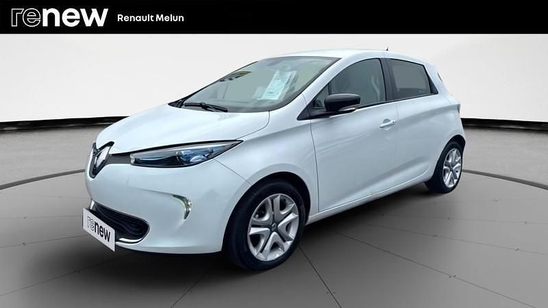Blanc Utilisé 2019 Renault Zoe Zen Citadine | 6 400 € (Bon prix) - Image 1/4