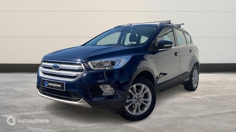 Bleu Utilisé 2018 Ford Kuga Trend SUV | 13 499 € (Bon prix) - Image 1/4