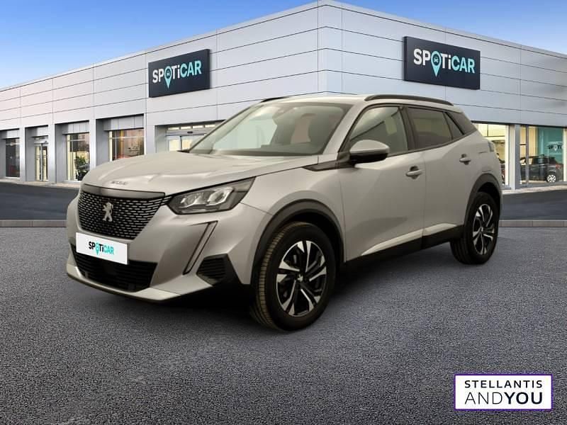 Gris Utilisé 2021 Peugeot 2008 Allure SUV | 15 990 € (Prix juste) - Image 1/4