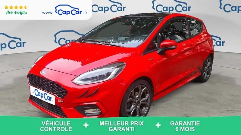 Rouge Utilisé 2019 Ford Fiesta ST-Line Citadine | 13 990 € (Prix assez cher) - Image 1/4