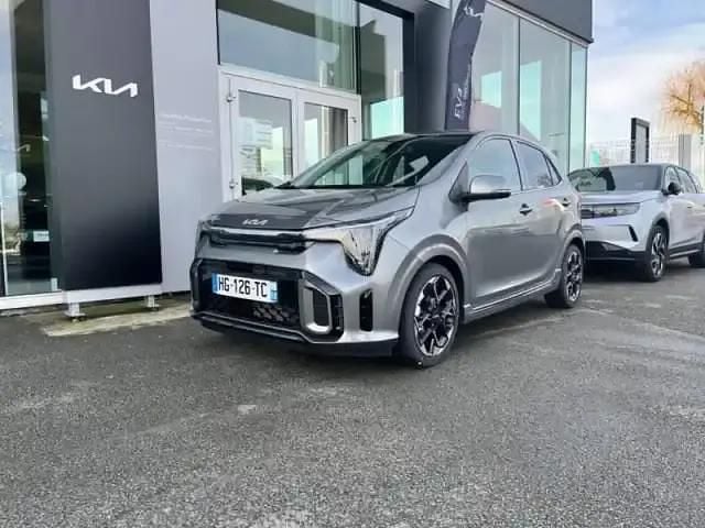 Gris meteore métallisé Occasion 2025 Kia Picanto GT-Line Citadine | 17 690 € (Prix assez cher) - Image 1/4