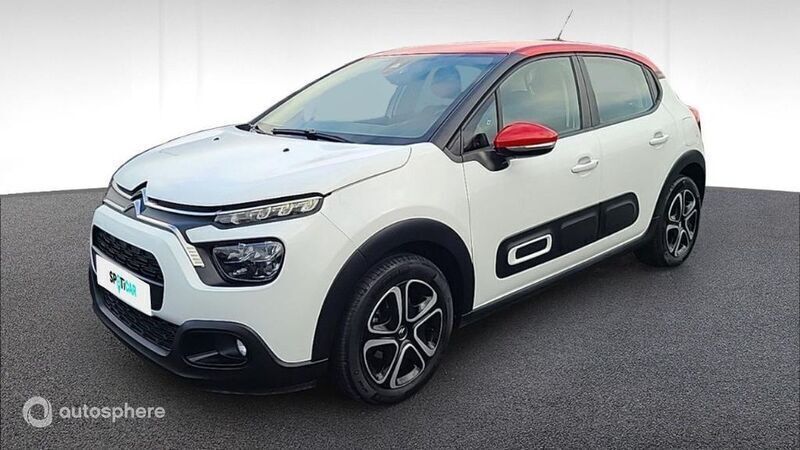 Blanc banquise (o) Utilisé 2022 Citroën C3 PureTech Citadine | 10 979 € (Bon prix) - Image 1/4