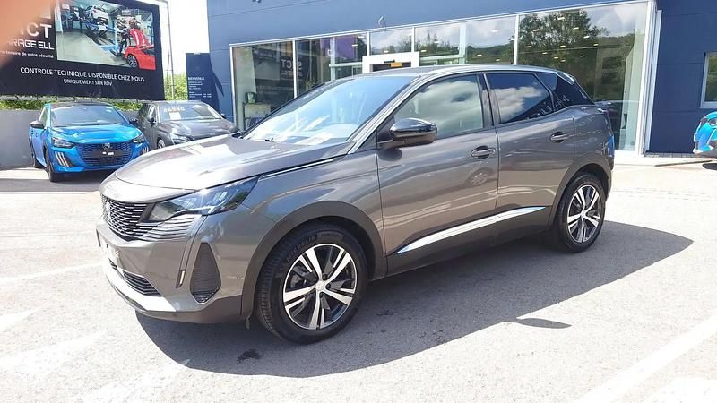 Gris Utilisé 2023 Peugeot 3008 Allure SUV | 23 390 € (Prix juste) - Image 1/4