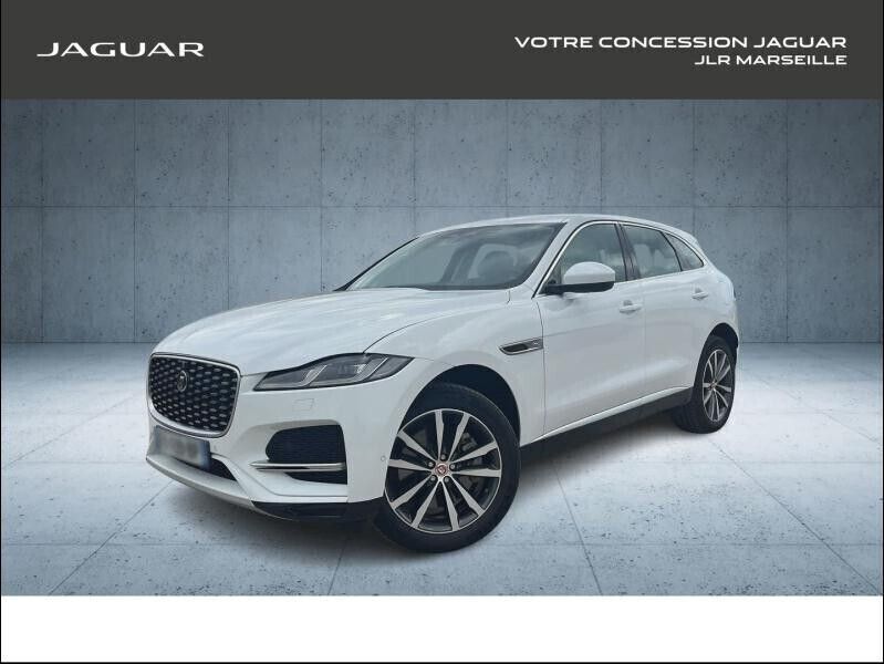 Blanc Utilisé 2021 Jaguar F-Pace R-Dynamic SUV | 50 990 € (Prix cher) - Image 1/4