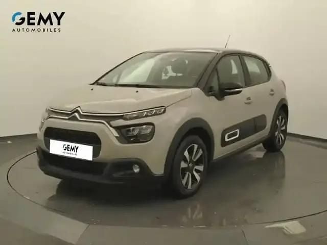 Beige Utilisé 2021 Citroën C3 Shine Citadine | 13 340 € (Prix assez cher) - Image 1/4