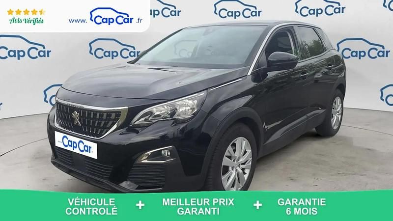 Noir Utilisé 2020 Peugeot 3008 Business-Line SUV | 13 490 € (Bon prix) - Image 1/4