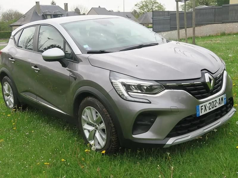 Gris Utilisé 2021 Renault Captur Business SUV | 10 500 € - Image 1/4