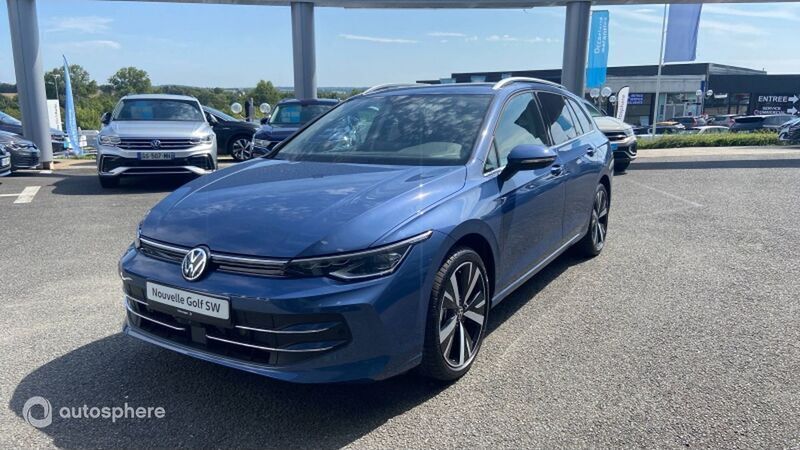 Bleu Nouvelle 2024 VW Golf VIII Style Break | 37 799 € (Super prix) - Image 1/4