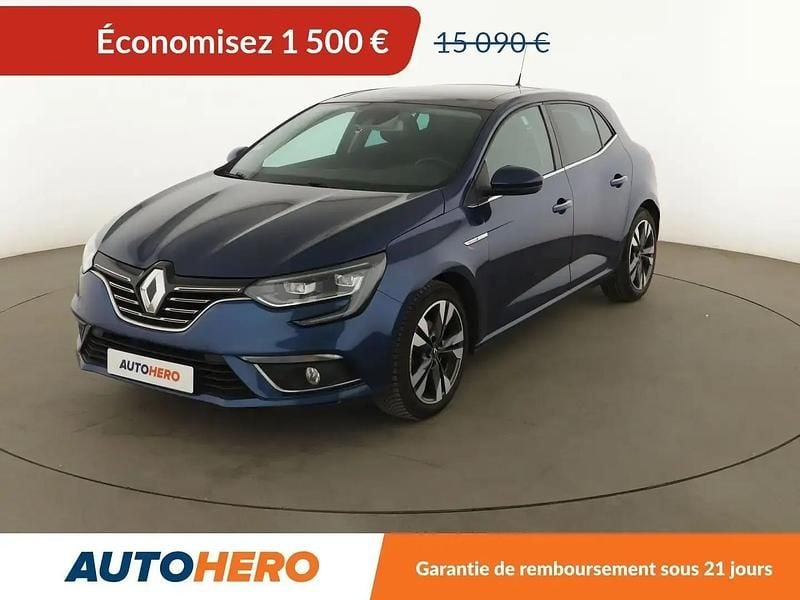 Bleu Occasion 2019 Renault Mégane IV Intens Berline | 13 590 € (Prix juste) - Image 1/2
