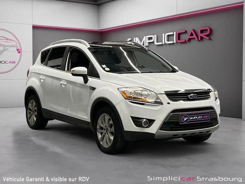 Occasion Ford Kuga Titanium 140 ch (102 kW) 2010 Blanc SUV