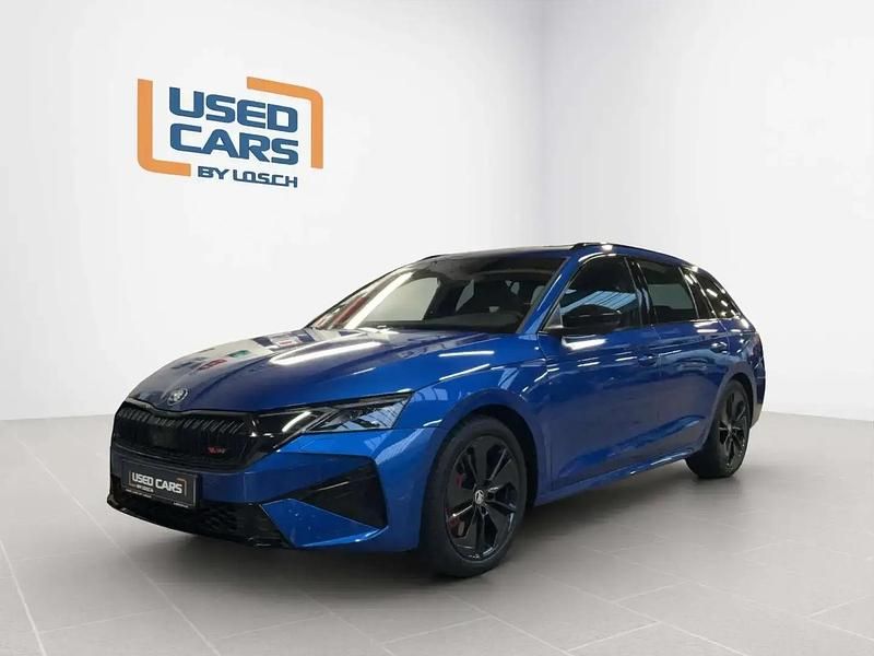 Bleu Occasion 2024 Skoda Octavia RS Break | 42 041 € (Prix assez cher) - Image 1/4