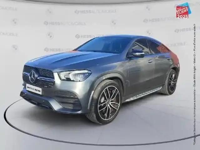 Gris sélénite métallisé Utilisé 2022 Mercedes GLE350 AMG line Coupé | 64 999 € - Image 1/4