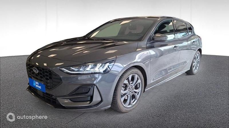 Gris Occasion 2023 Ford Focus ST-Line Berline | 23 977 € (Prix assez cher) - Image 1/4