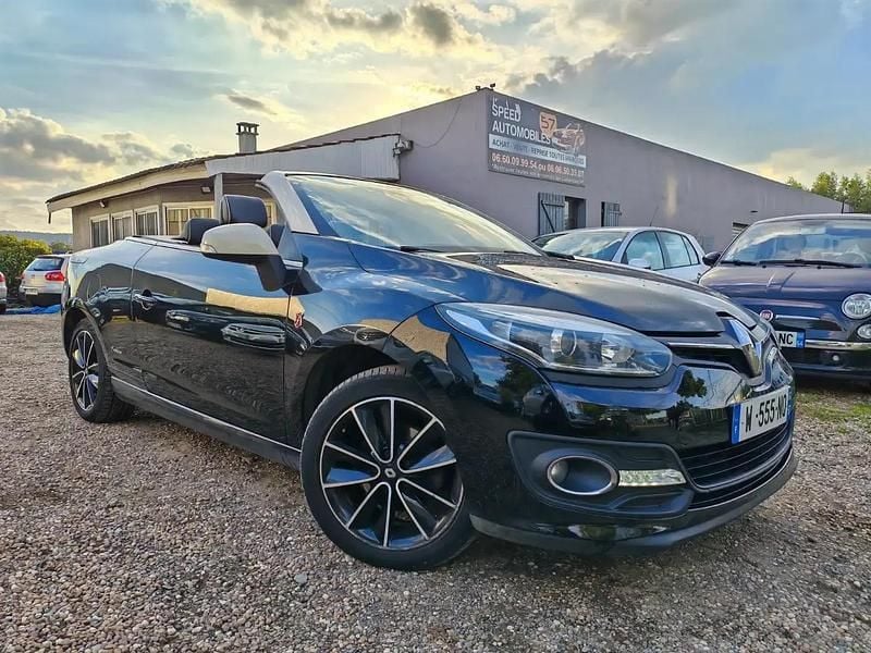 Noir Utilisé 2014 Renault Mégane Cabriolet Floride Cabriolet | 7 999 € - Image 1/4