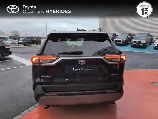 Occasion Toyota RAV4 Hybrid Lounge 218 ch (160 kW) 2021 Bleu de prusse métallisé SUV