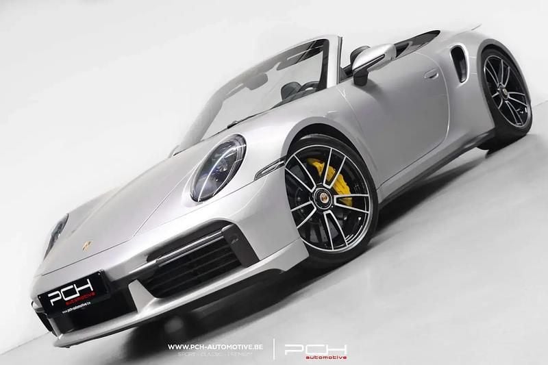 Argent Occasion 2020 Porsche 911 Turbo S Cabriolet Cabriolet | 189 999 € - Image 1/4