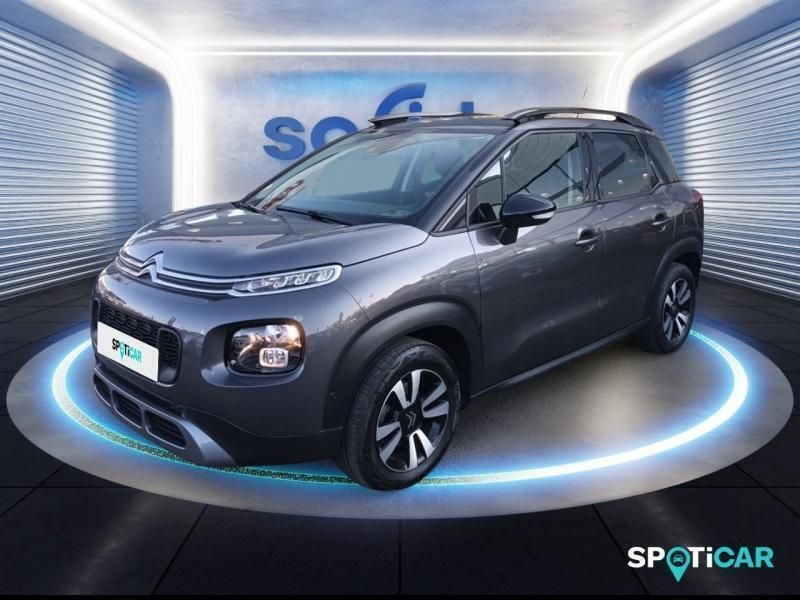 Gris Utilisé 2021 Citroën C3 Aircross PureTech SUV | 13 489 € (Prix juste) - Image 1/3