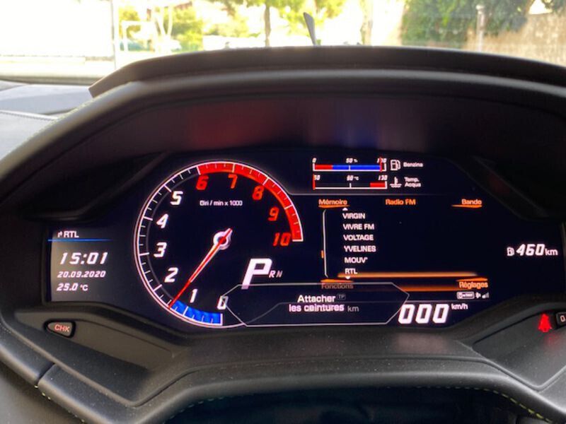 Occasion Lamborghini Huracán 580 ch (426 kW) 2016 Noir Cabriolet