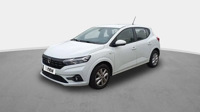 Blanc Occasion 2022 Dacia Sandero Comfort Citadine | 12 990 € (Prix juste) - Image 1/4