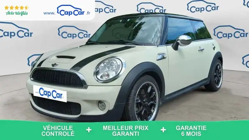 Blanc Utilisé 2010 Mini Cooper S Citadine | 9 460 € (Prix juste) - Image 1/4