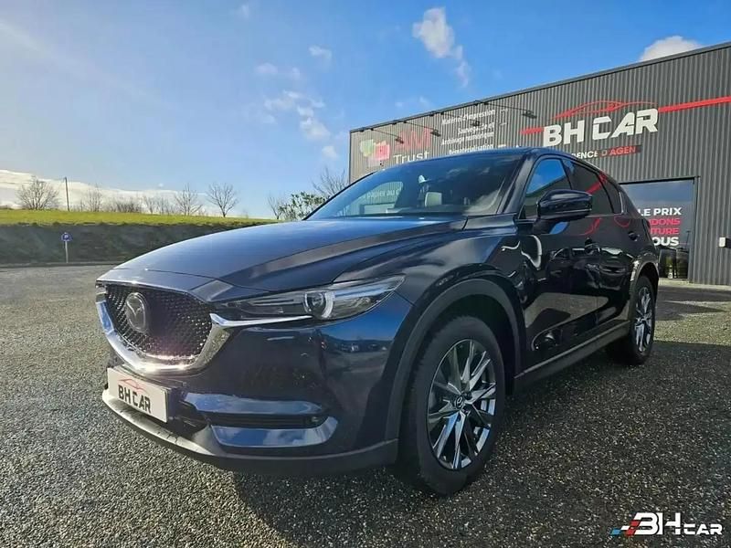 Bleu Occasion 2021 Mazda CX-5 SUV | 30 990 € (Prix juste) - Image 1/4