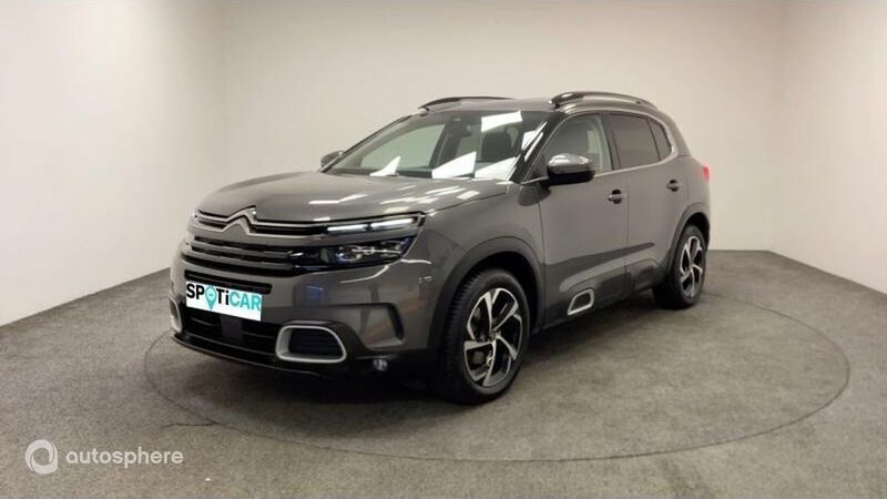 Gris Utilisé 2021 Citroën C5 Aircross Shine SUV | 17 999 € (Prix juste) - Image 1/4