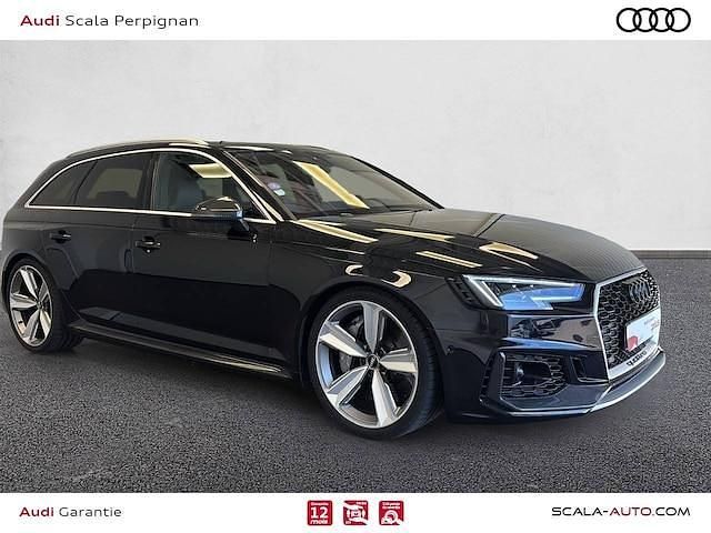 Occasion Audi RS4 Sport 450 ch (330 kW) 2018 Noir mythe métallisé Break