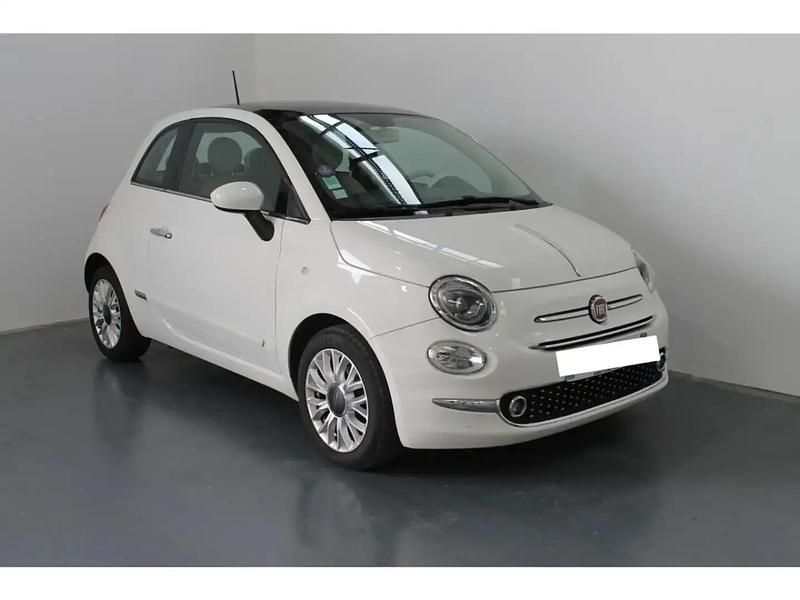 Blanc Occasion 2016 Fiat 500 Lounge Berline | 8 990 € (Prix juste) - Image 1/4