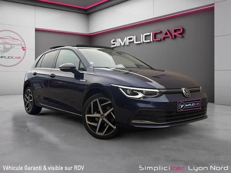 Bleu Occasion 2021 VW Golf VIII Style Break | 20 480 € (Prix juste) - Image 1/4
