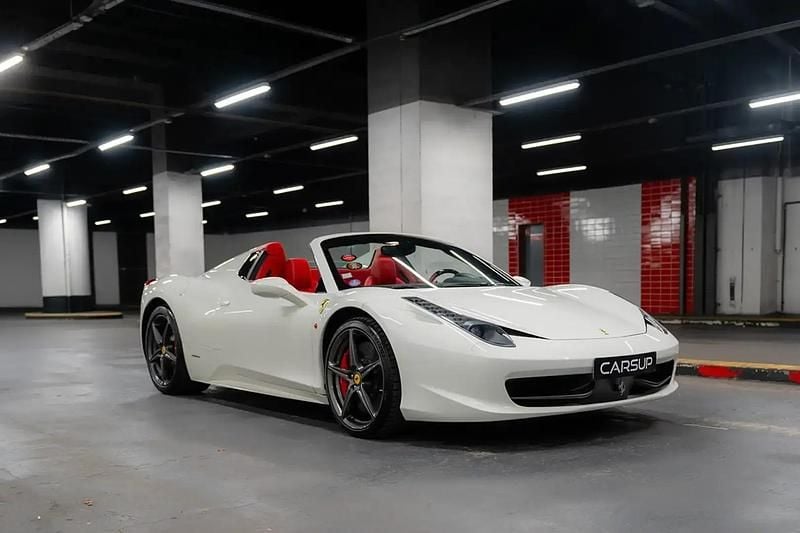 Blanc Occasion 2012 Ferrari 458 Cabriolet | 218 000 € - Image 1/4