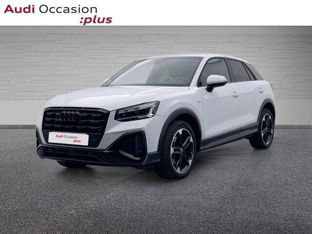 Blanc glacier métallisé Utilisé 2022 Audi Q2 S-line plus SUV | 30 987 € (Bon prix) - Image 1/4